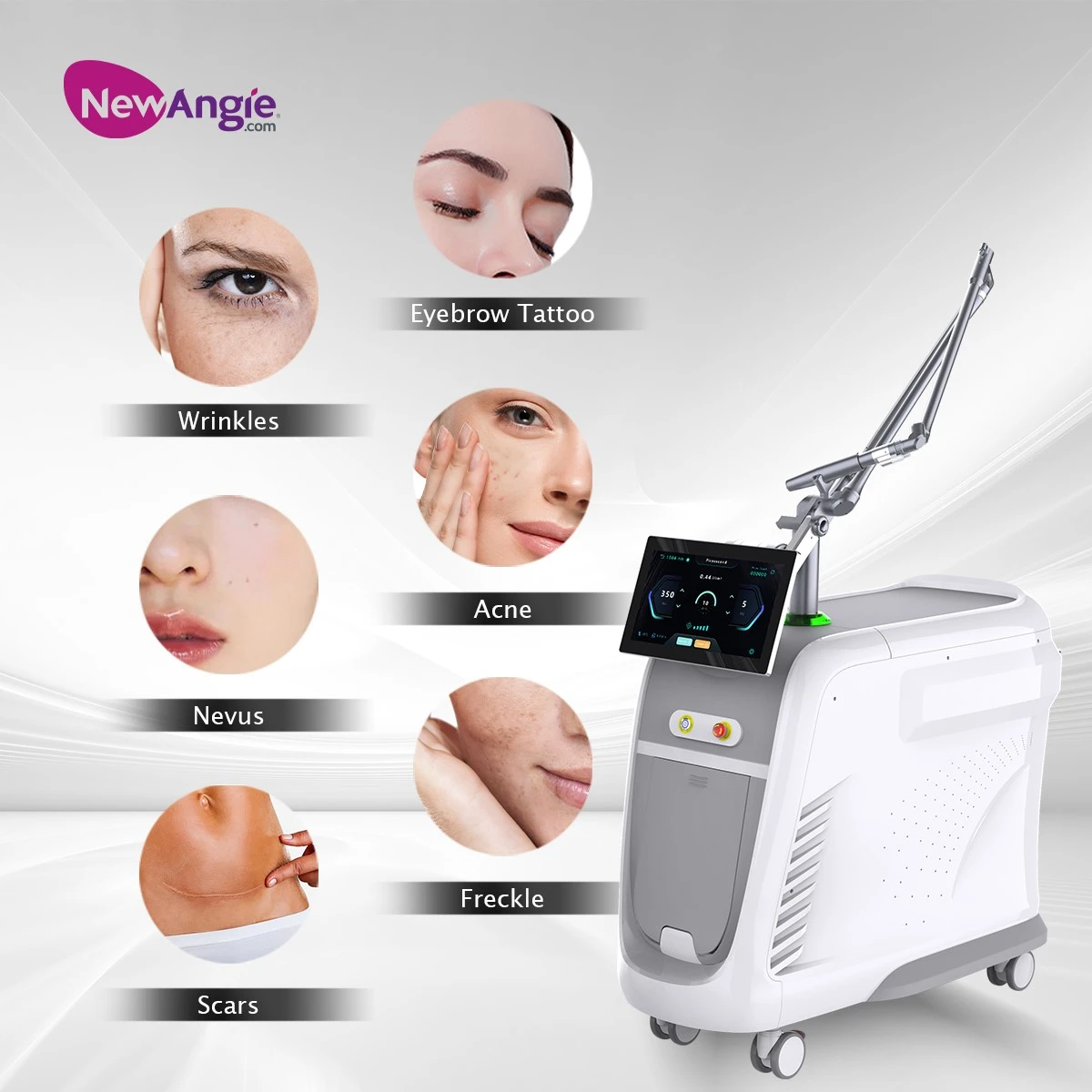 Picosecond Laser Tattoo Removal Machine 12 Picosecond Laser Tattoo Removal Machine 12